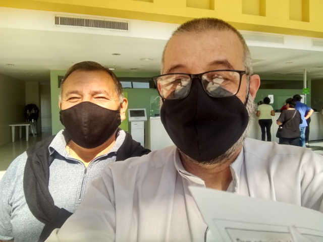 Selfi final de la vacunación